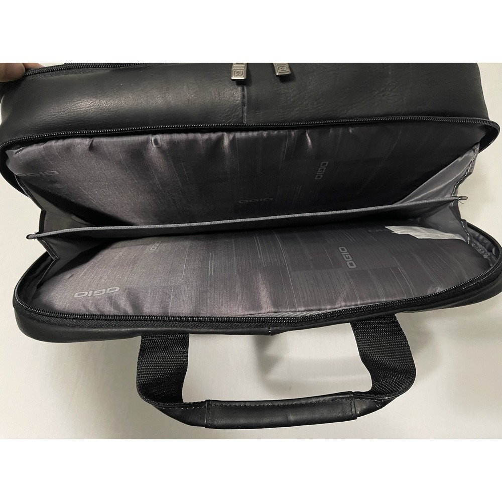 NWT OGIO Dividend Messenger 417017 Black‎ Columbian Leather Professional - Picture 9 of 10